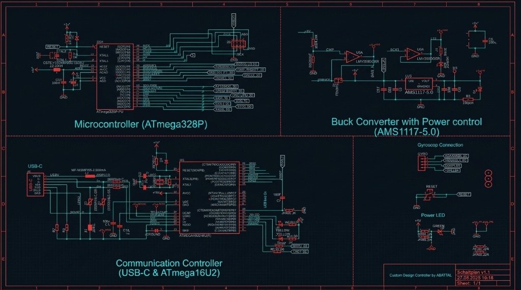 Hardware- & Schaltungsentwicklung Schaltplan